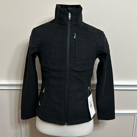 Spyder FRESH AIR NOVELTY SOFTSHELL JACKET - Blk Cord - Picture 1 of 16